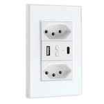 Tuya TS011F_2_gang_2_usb_wall